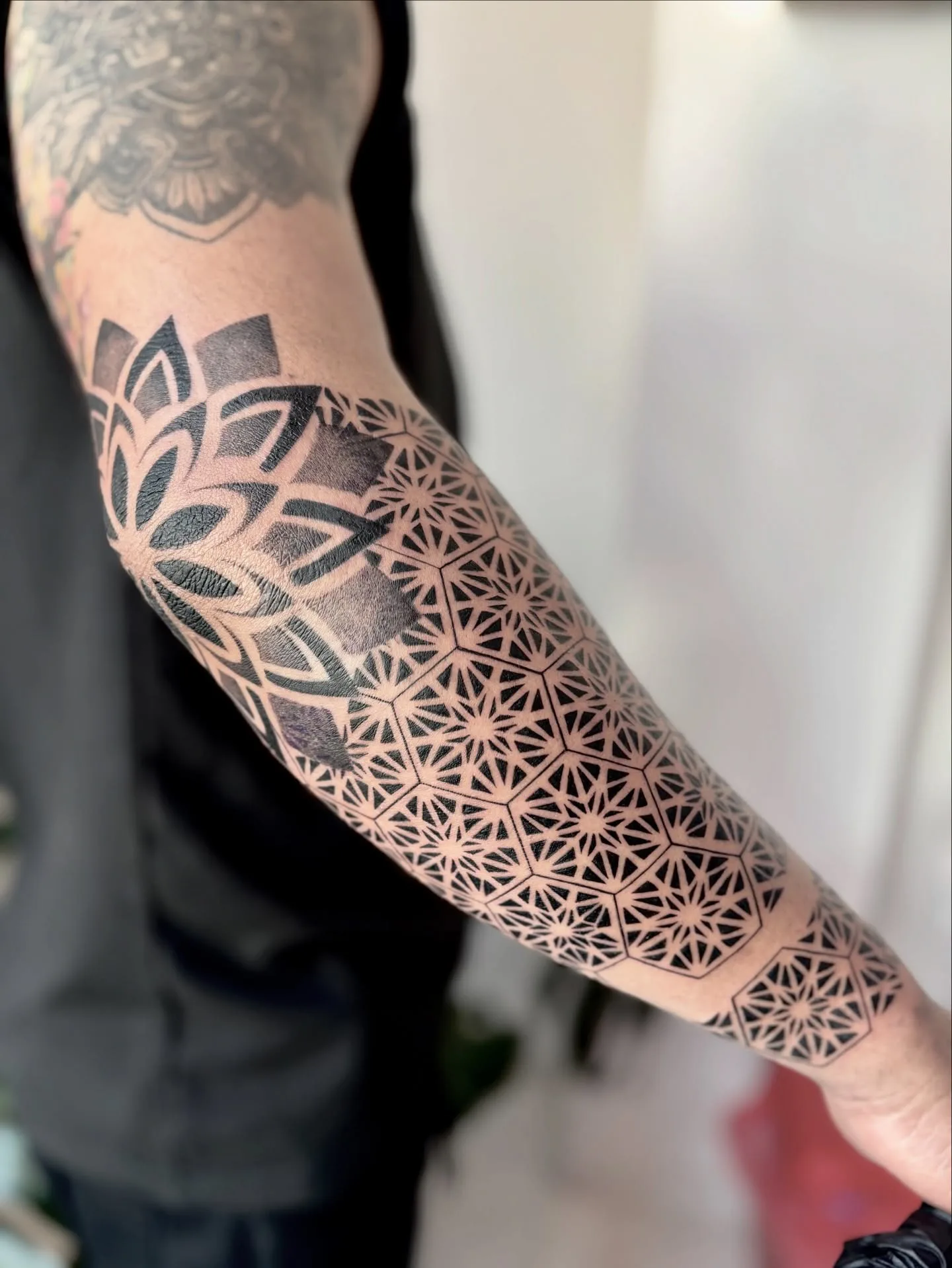 Fractal Geométrico - Geométrico / Blackwork